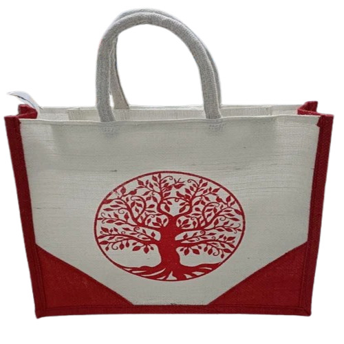 Printed Shopping Jute Bag