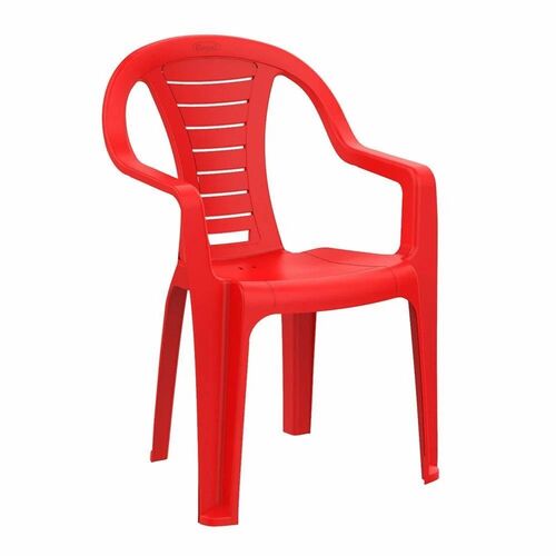 Red Comfortable Plastic Chair