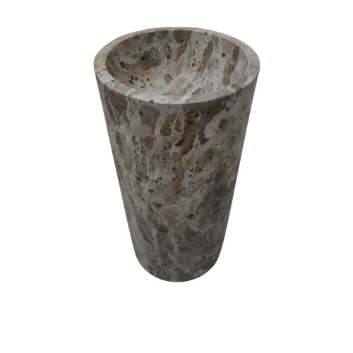 Round Marble Pedestal Wash Basin