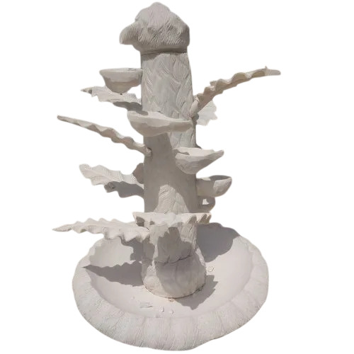 White Marble Fountain