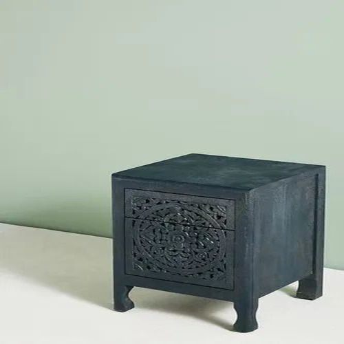 Wooden Bedside Cabinet Table