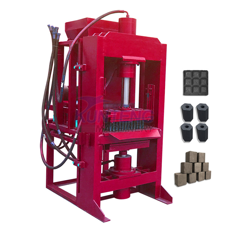 Biomass Charcoal Briquetting Machine - Briquette Size: Customized