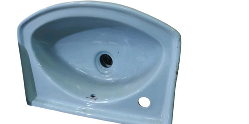 Blue Ceramic Wash Basin