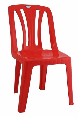 Comfortable Armless Plastic Chair