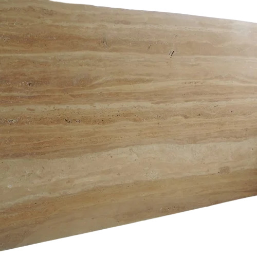Dark Beige Travertine Stone Slab