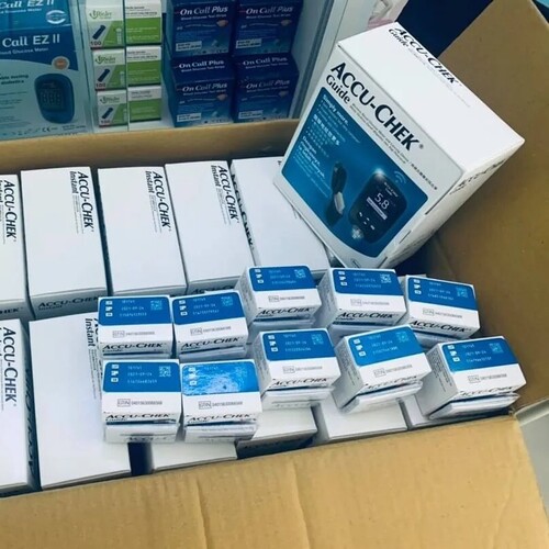 Fast Delivery Accu Chek Active Guide Blood Glucose Glucometer