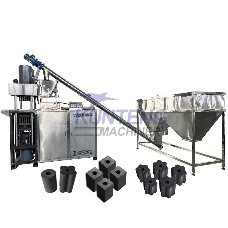 Hookah Charcoal Briquetting Machine - Briquette Size: Customized