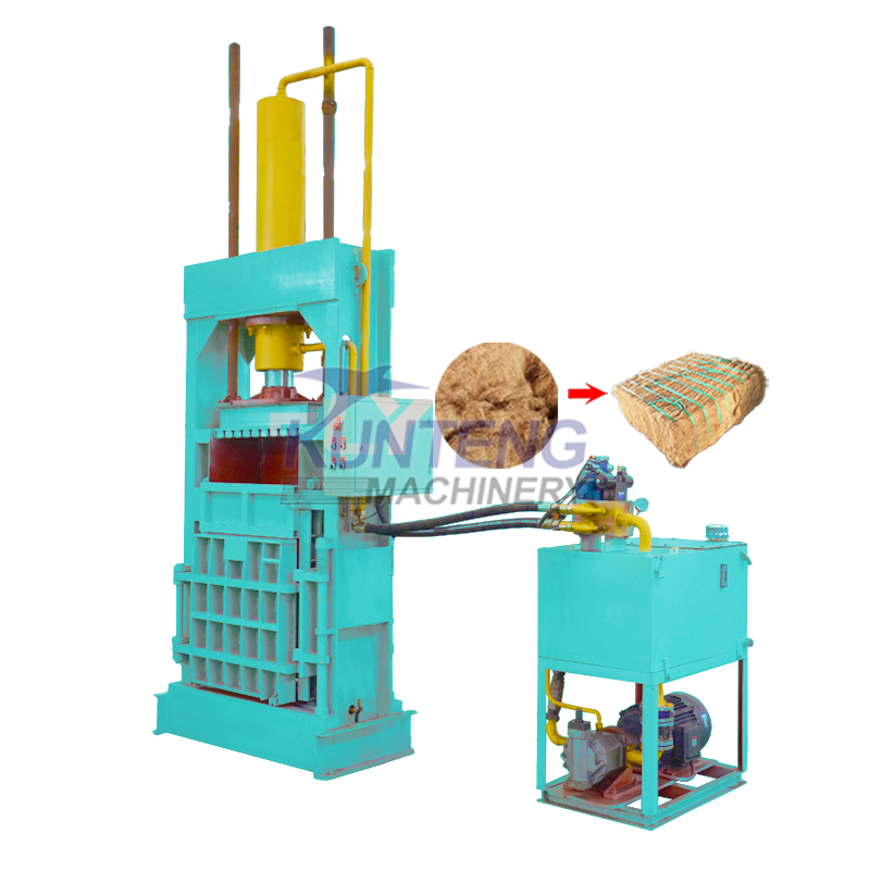 Industrial Coconut Shell Fiber Sisal Fiber Briquetting Machine - Color: Customized