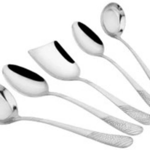 Steel Serving Spoons