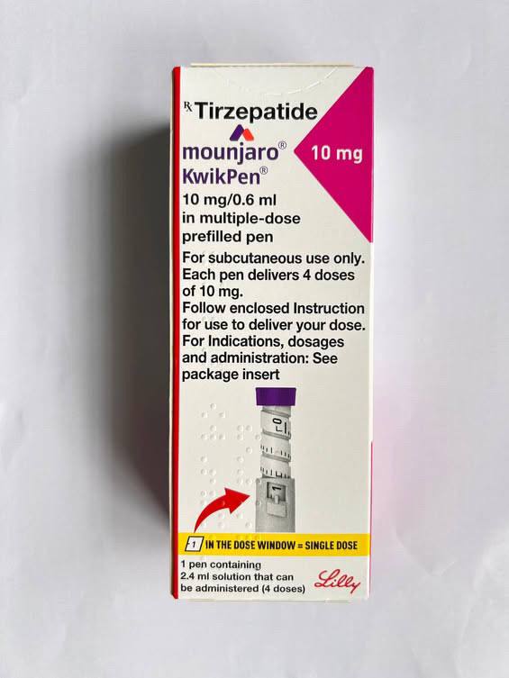 Tirzepatide Mounjaro Kwick Pen 10mg