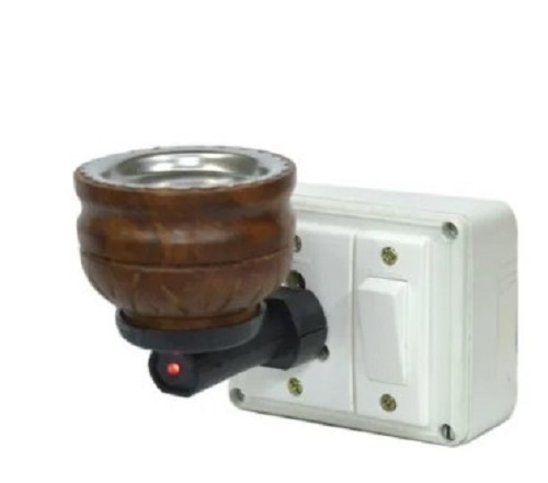Wooden Camphor Electric Lamp
