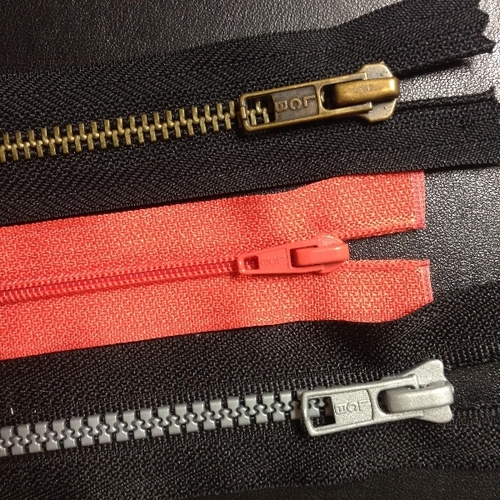 Zipper For Bag And Garments