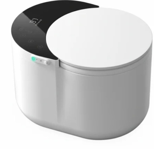 Automatic Smart Toilet - White Nano Glaze Coating, Heated Seat | Self Cleaning, Touch Control, Remote Control, Night Light, Deodorizer, Soft Closing, Energy Efficient, Adjustable Spray, Warm Dryer