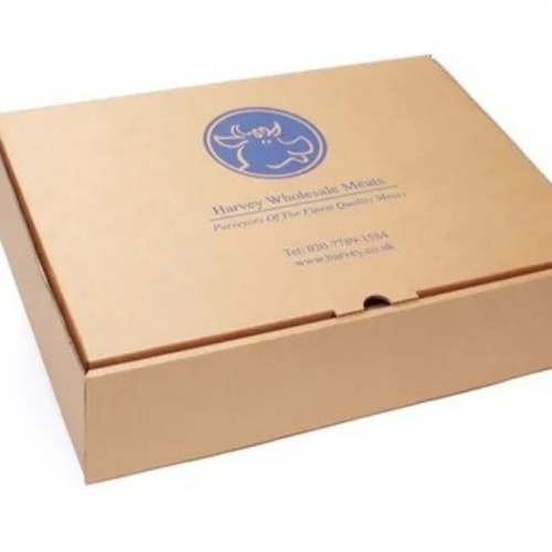 Printed Flat Corrugated Box