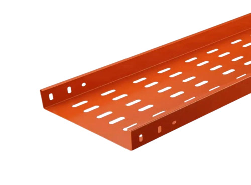 Ss Perforated Cable Tray - Color: Red