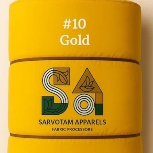 Yellow Plain Rayon Fabric