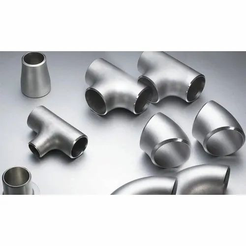 01 Stainless Steel Buttweld Pipe Fittings - SS 304, 25-100 mm, 1/2-1 Inch, Silver | Welded, Industrial Use, 1 Year Warranty