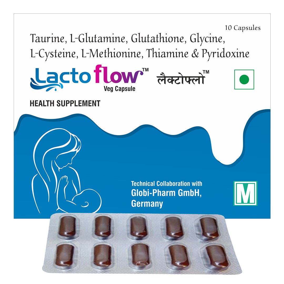 Amino Acid Capsules With Methionine, Taurine & Glutathione (lactoflow)
