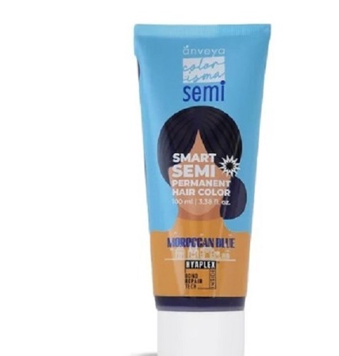Anveya Moroccan Blue Semi Permanent Hair Color