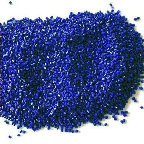 Blue Hd Plastic Granules - Color: Custom Colored