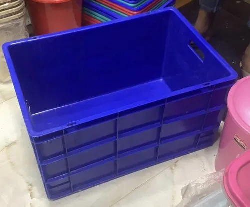 Blue Plastic Crates