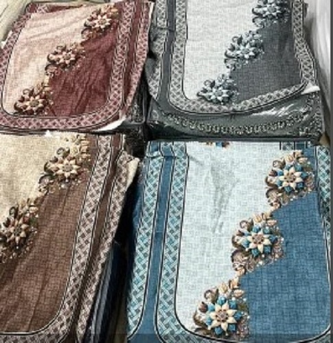 Cotton Handmade Printed Sofa Cover