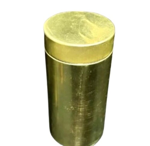 Cylindrical Tin Box