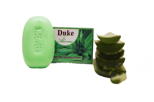 Duke Aloevera Bath Soap - Color: Green