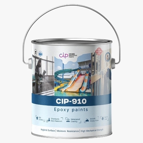 Epoxy Paints - Solvent-Based 10 Litre, 1.2-1.5 g/m3 Density, 500-2000 cp Viscosity | Chemical Resistant, Water Resistant, Glossy Finish