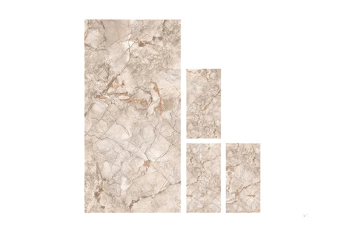 Iris Brown Glossy Ceramic Floor Tiles