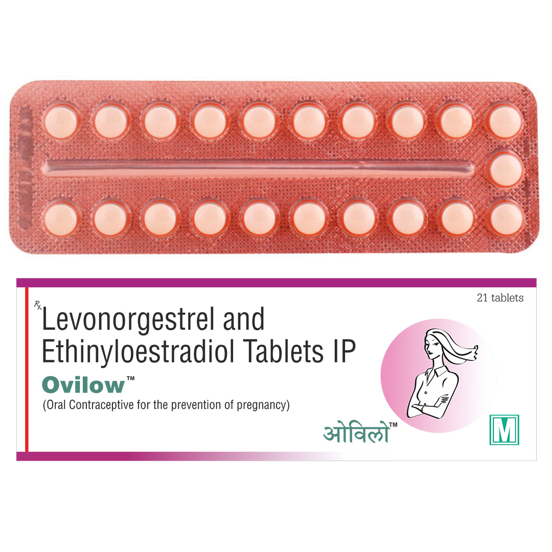 Levonorgestrel And Ethinyloestradiol Tablets Ip Ovilow - Product Type: Contraceptives Pills