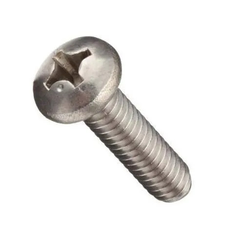 Mild Steel Slotted Round Head Screw - Usage: Industrial Use