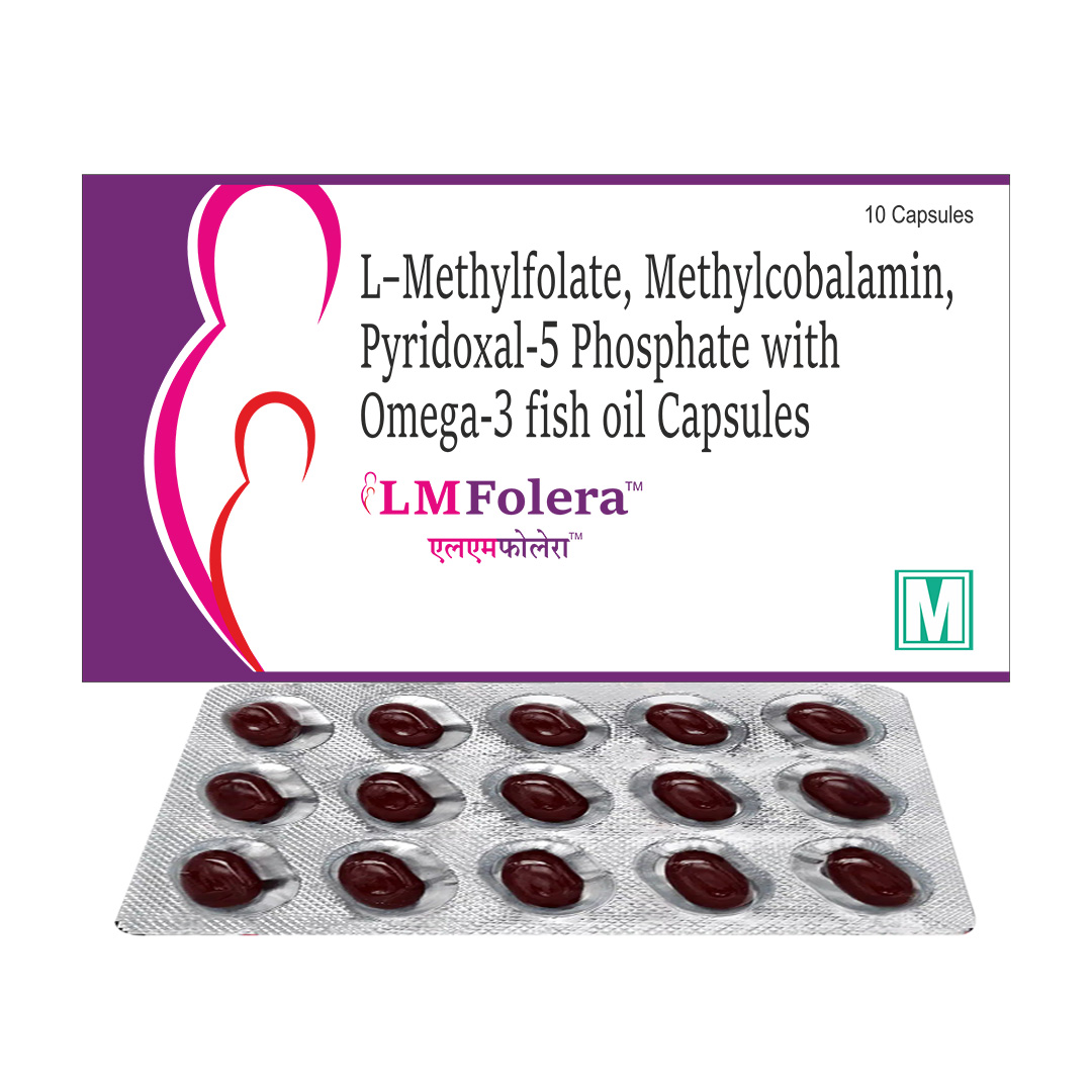 Omega-3 Fish Oil With Methylcobalamin & L-methylfolate Softgel Capsules (lm Folera) - Brand Name: Lm Folera | Private Label | Third Party Manufacturing