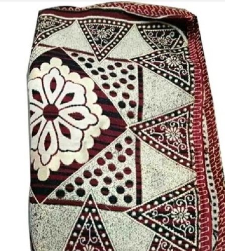 Polyester Red Printed Sofa Cover