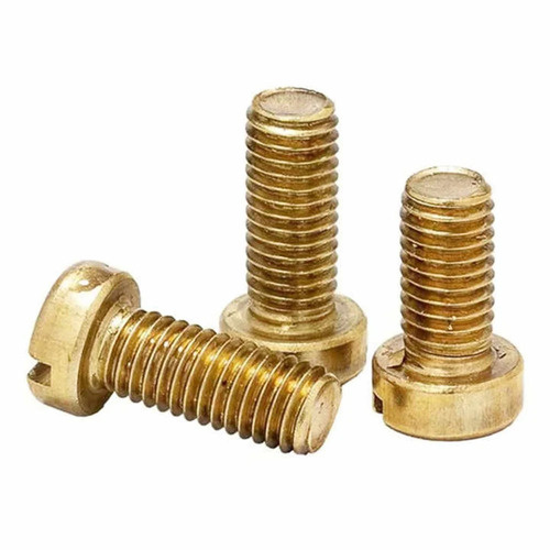 Premium Brass Round Head Screws - Application: Industrial