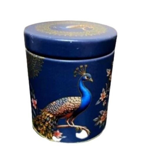 Printed Cylindrical Tin Box