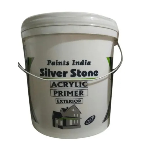 Silver Stone Acrylic Primer Exterior Paint - Application: Interior Walls