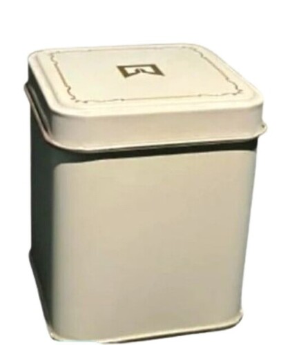 Square Tin Boxes For Tea And Chocolate