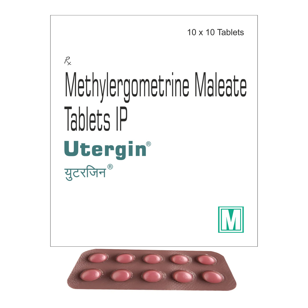 Utergin Methylergometrine Tablets