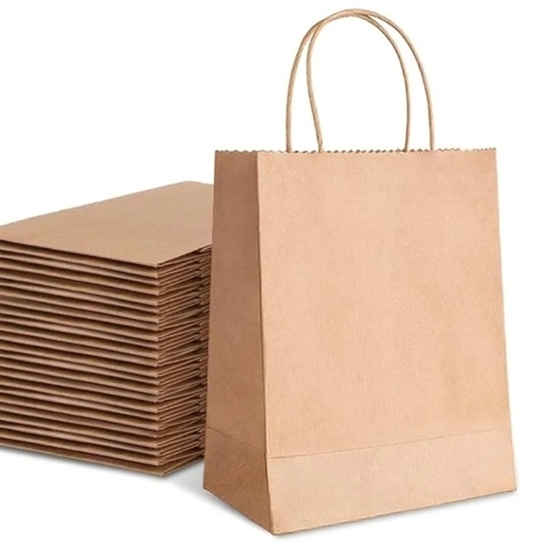 Brown Plain Paper Bags