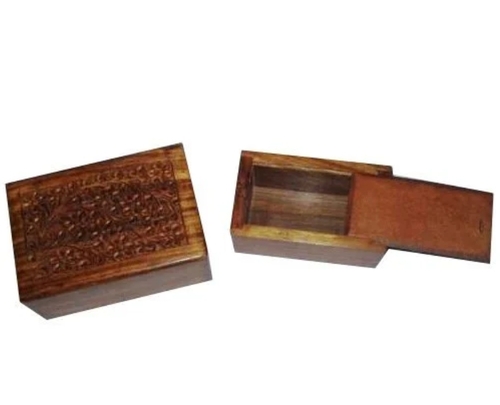 Brown Wooden Pet Urns