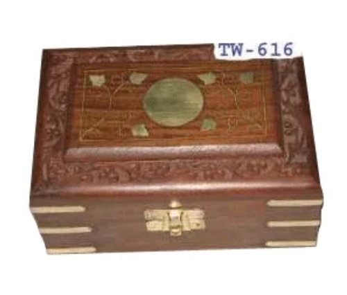 Carved Wooden Jewelry Boxes