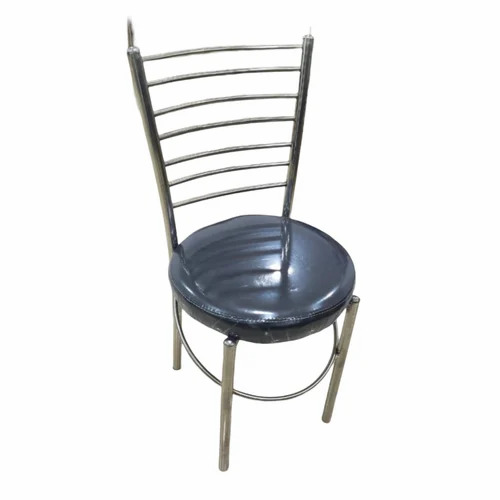 Restaurant Silver Color Stainless Steel Chair