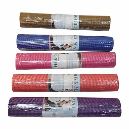 Rubber Yoga Mat - Color: .