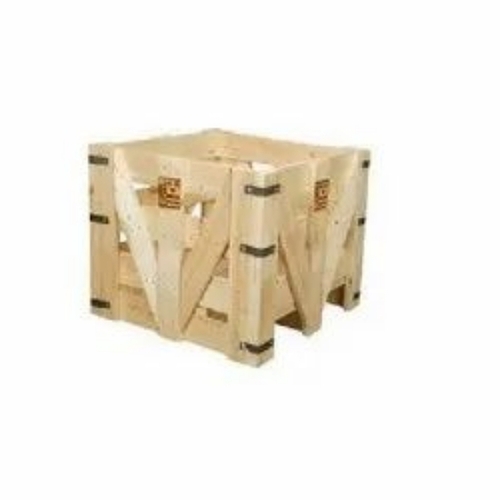 Wooden Storage Boxes - Color: Brown
