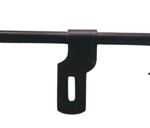 Black Stainless Steel Door Aldrop - 12inch Color Coated Rod, Anti Corrosion, Weather Resistant, Screw In Mount