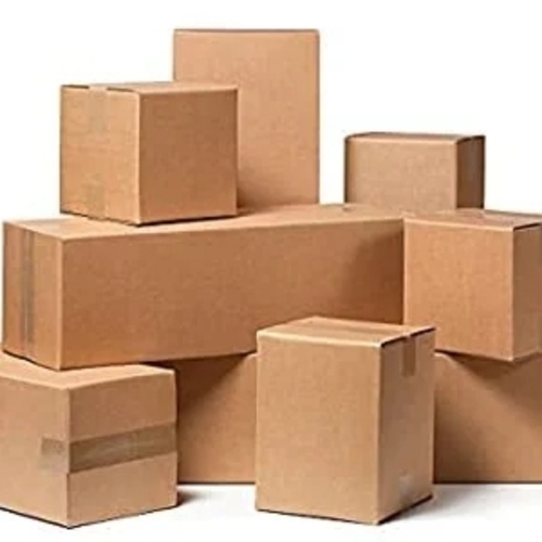 Brown Corrugated Box