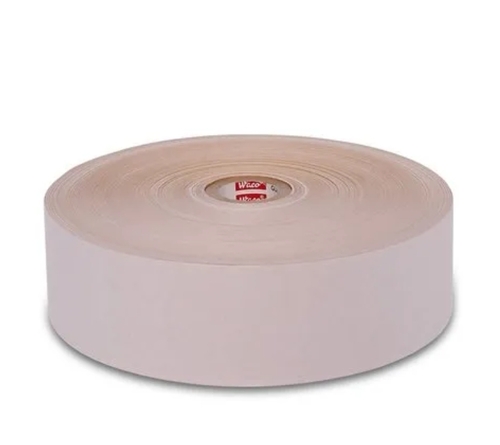 Decorative White Veneer Tapes - Flexible Backing 20-40mm, >50m | Perforated, Strong Adhesive, Residue Free Removal