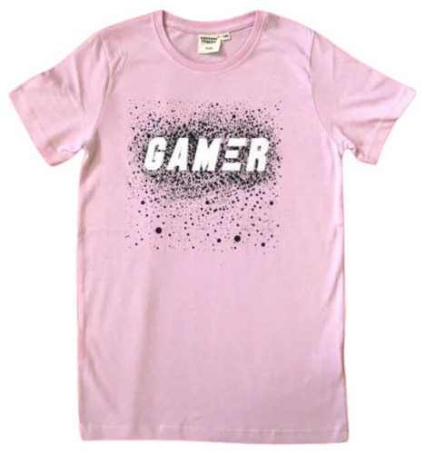 Men Pink Color Cotton T Shirt