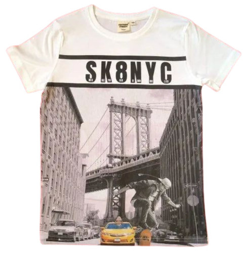 Men Printed Cotton T Shirt
